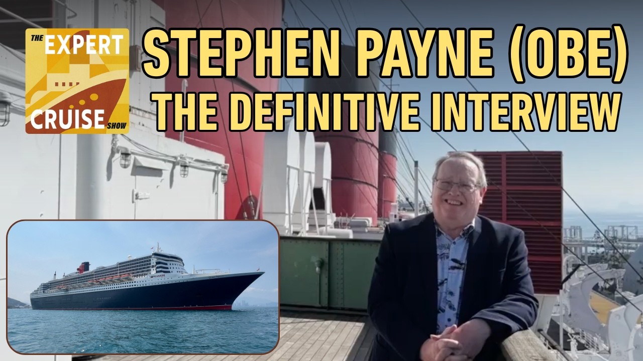 Exclusive: QM2’s Designer Speaks Out on board RMS Queen Mary | The Expert Cruise Show