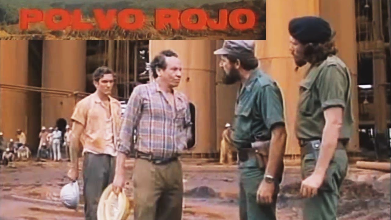 Polvo Rojo, Película #146 Año 1981. Adolfo Llauradó, René de la Cruz,  Tito Junco, Cristina Obín