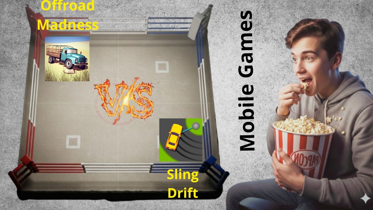 Mobile Games: Offroad Madness, Sling Drift