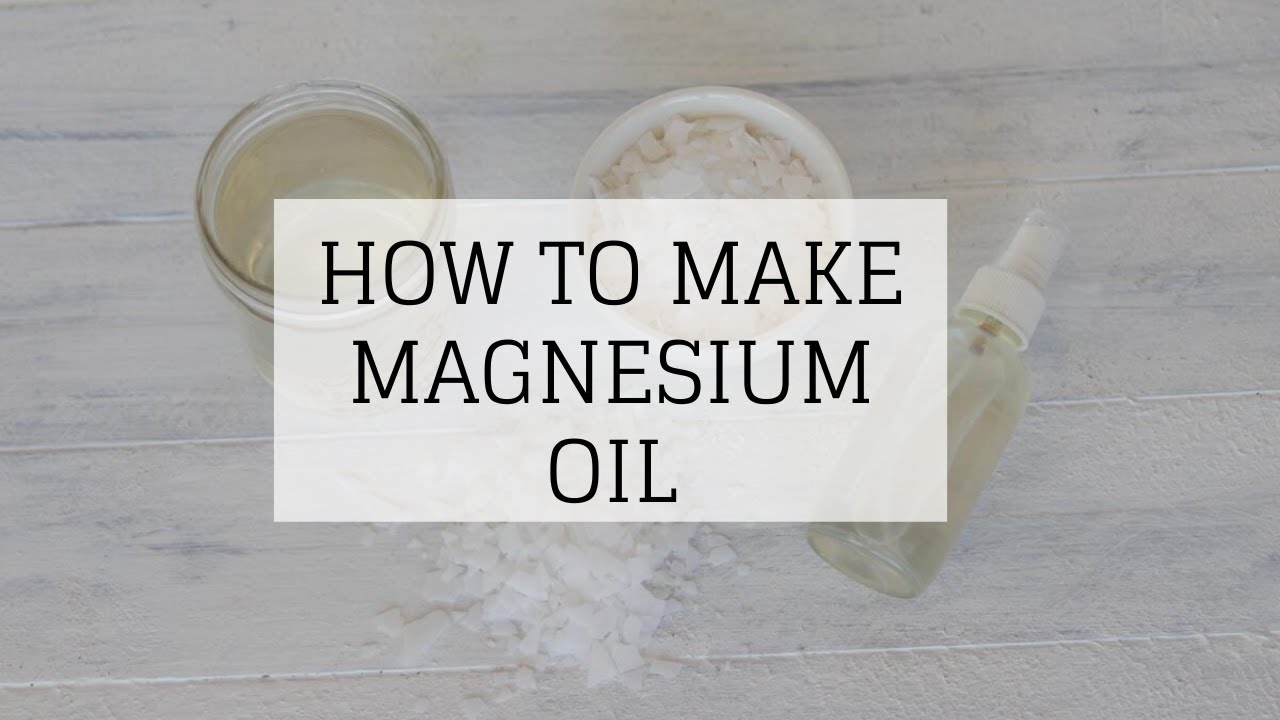 How to Make Magnesium Oil from Flakes | Bumblebee Apothecary