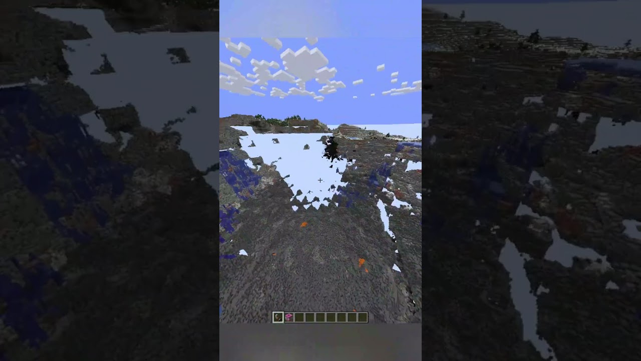 Extremely Strong TNT Explosion in Minecraft