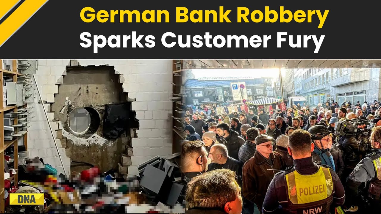 Germany News: German Bank Customers Protest After Massive Vault Robbery | World News