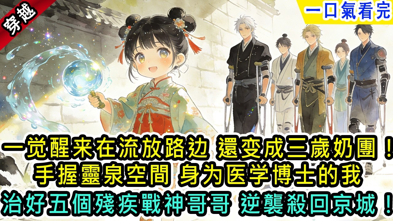 【春節快樂】一觉醒来睡在的流放路边？还变成了三歲奶團！手握靈泉空間身为医学博士治好五個殘疾戰神哥哥一家七口逆襲殺回京城#小说 #古風小說 #古言 #古代言情 #言情  #小說 #完結 #爽文 #萌娃