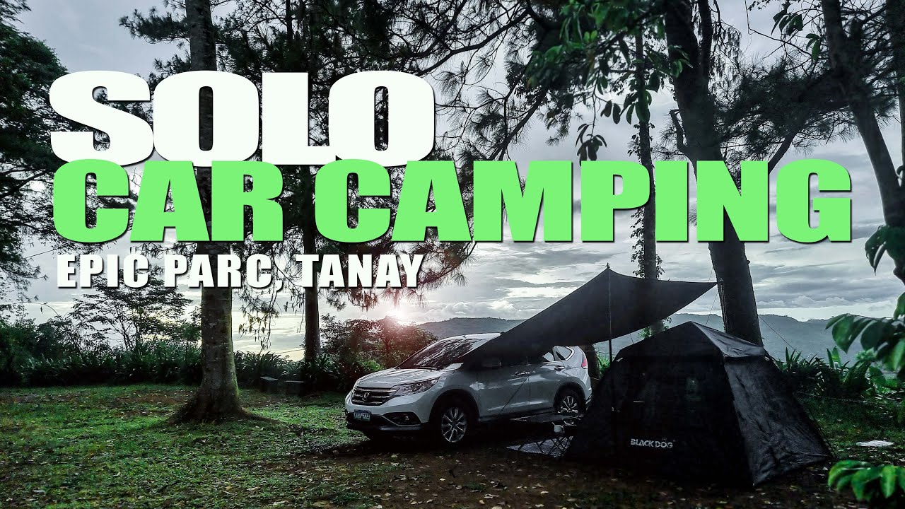 FIRST TIME SOLO CAR CAMPING | EPIC PARC TANAY | SILENT ASMR VLOG | BLACKDOG | HONDA CRV