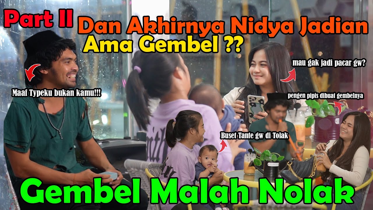 Dan Akhirnya Nidya Jadian Ama Gembel, Gembel Malah Nolak.