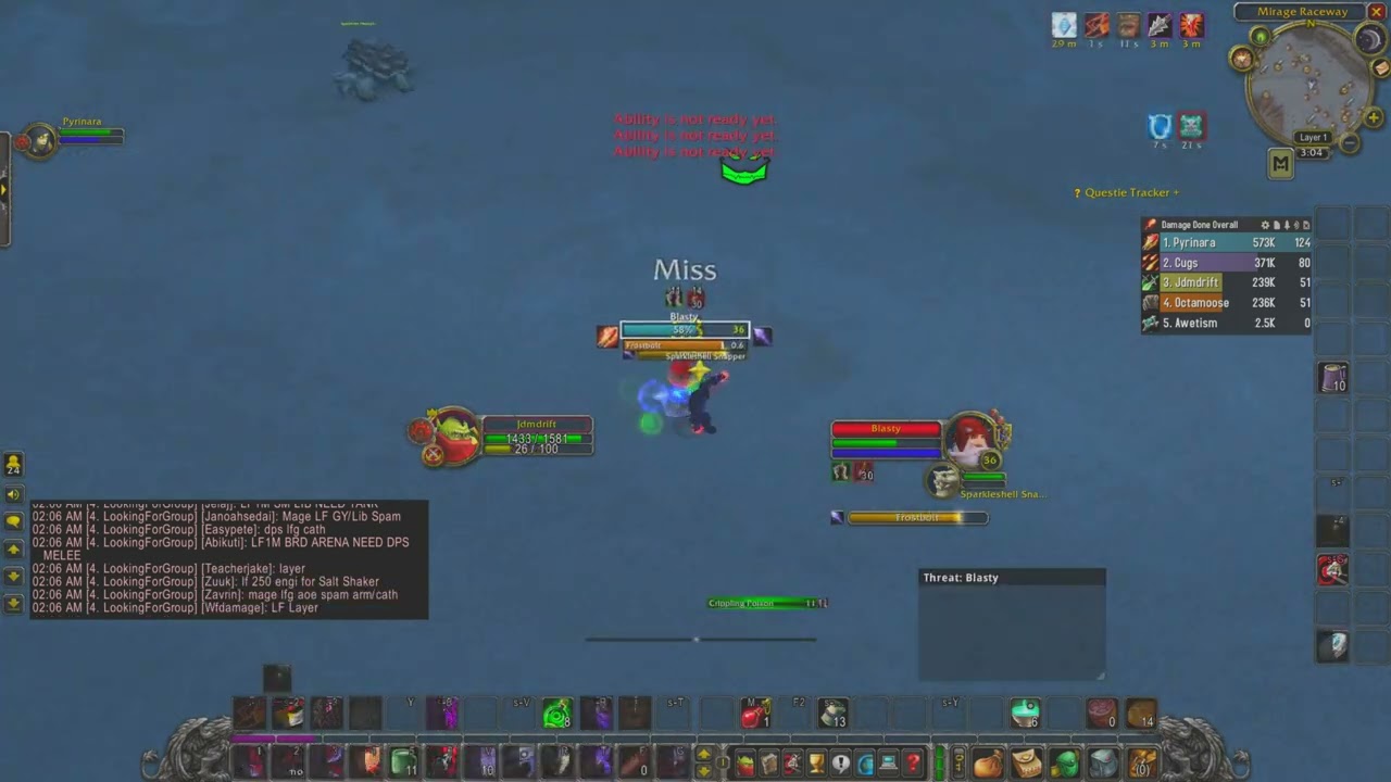 WoW Classic Nightslayer PvP --- Blasty gets BLASTED! LOL ---