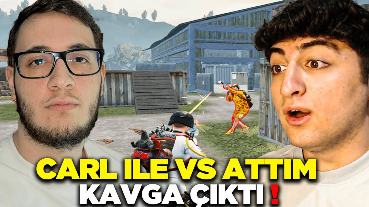 CARL İLE VS ATTIM BENİ KIŞKIRTTI ! | PUBG MOBİLE