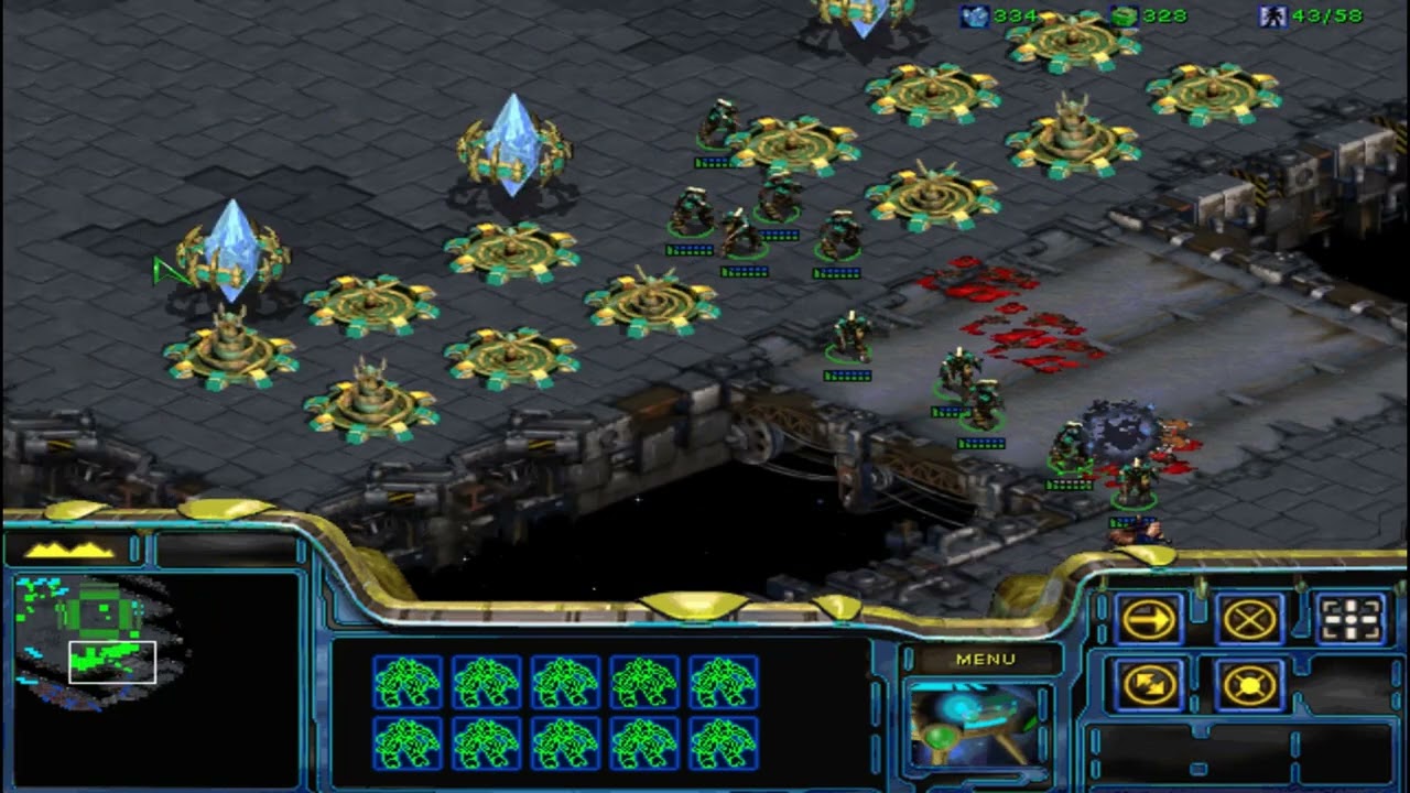 Protos VS 3 Zerg