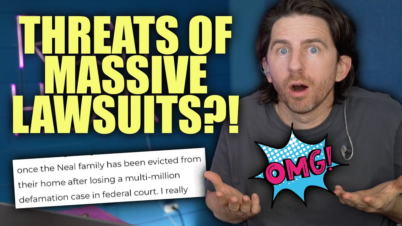 Why I've Been Threatened With A Multi-Million Dollar DEFAMATION Suit!