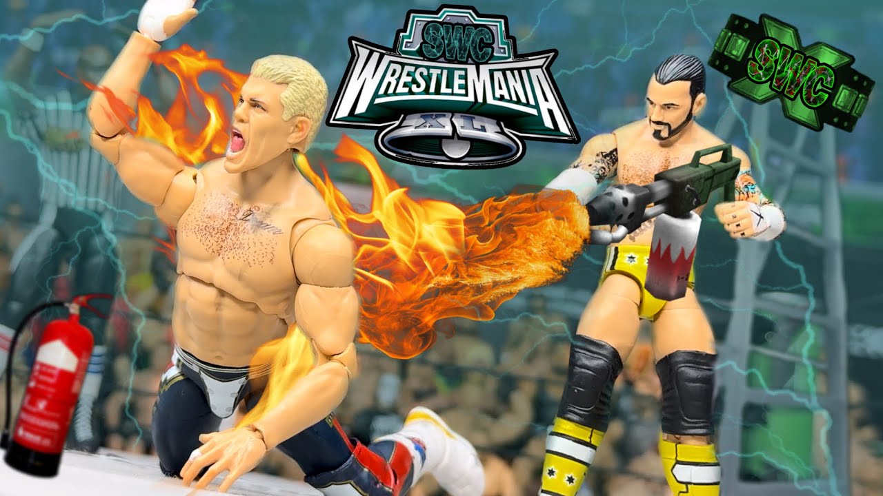 CM Punk против Коди Роудса | Матч за титул SWC Extreme | Хардкор | SWC WrestleMania