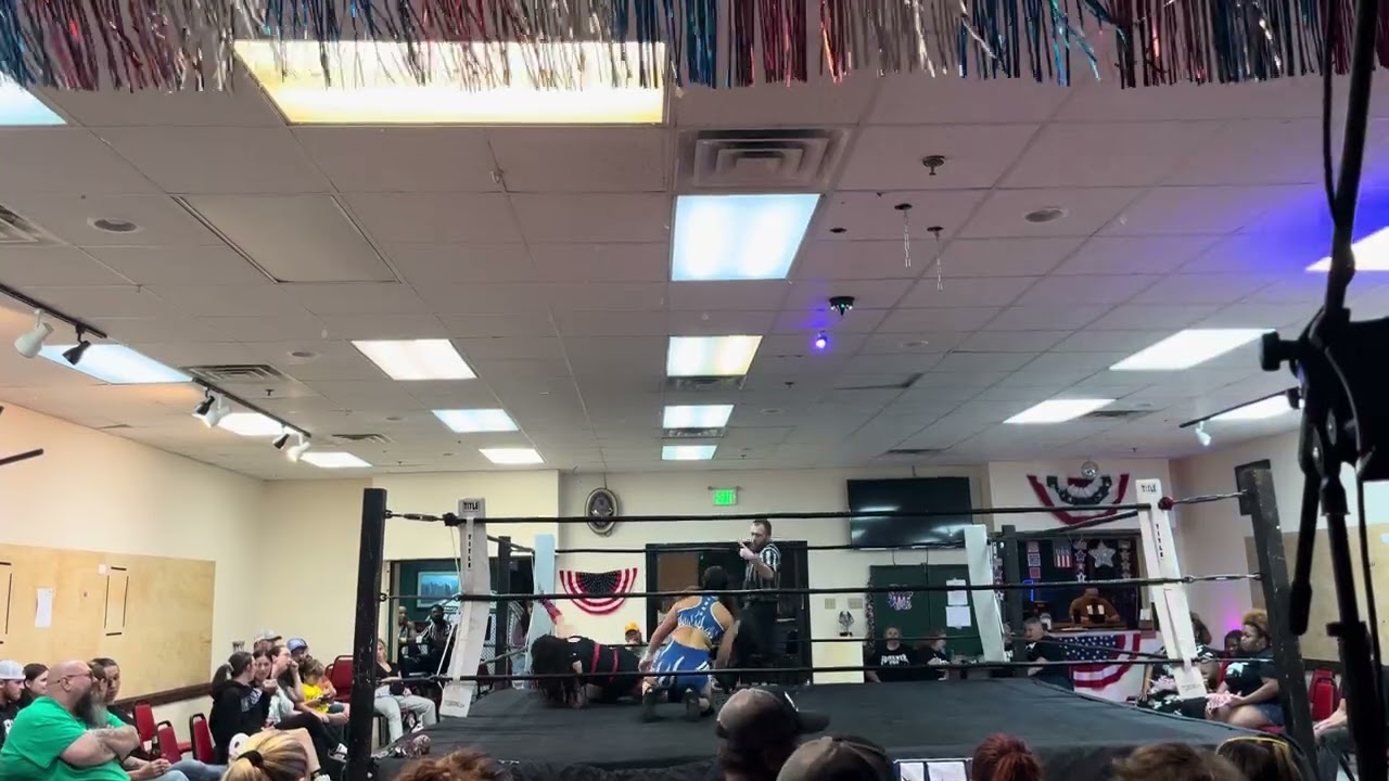 Tsunami vs Jazzy Yang forever pro wrestling Chattanooga TN