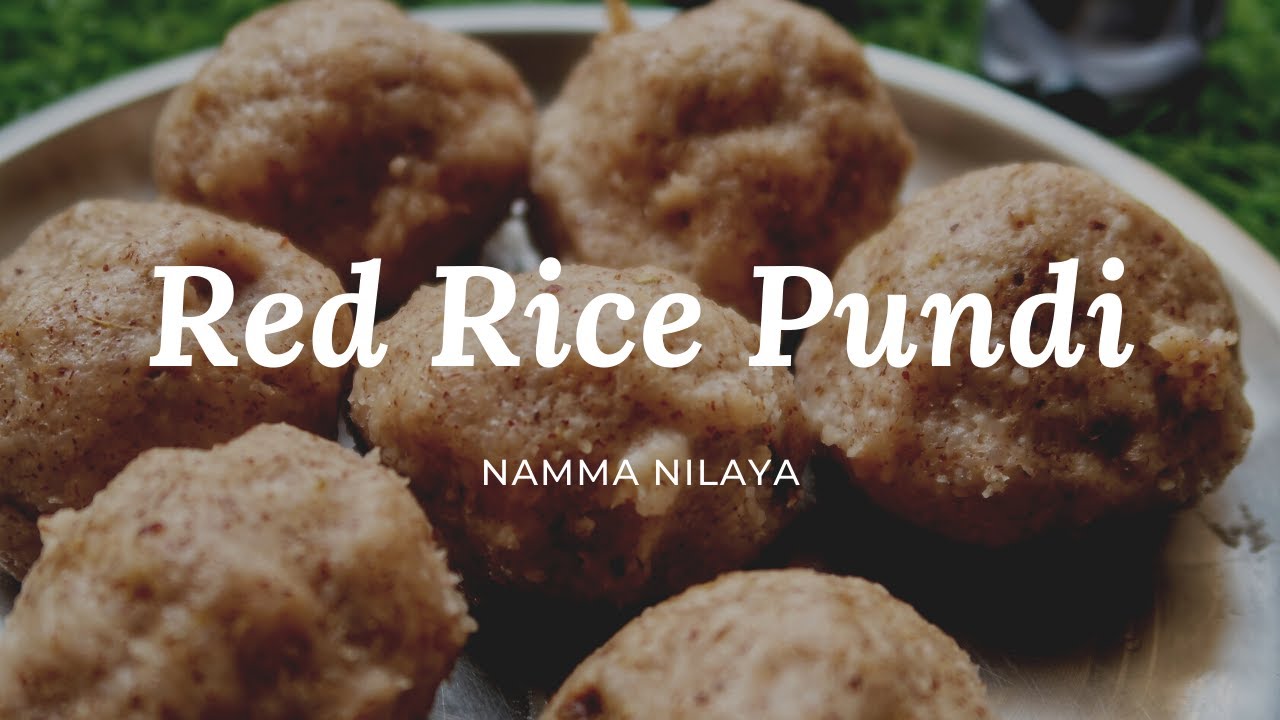Red Rice Pundi / Red Rice Dumpling / ಪುಂಡಿ / #tulurecipe