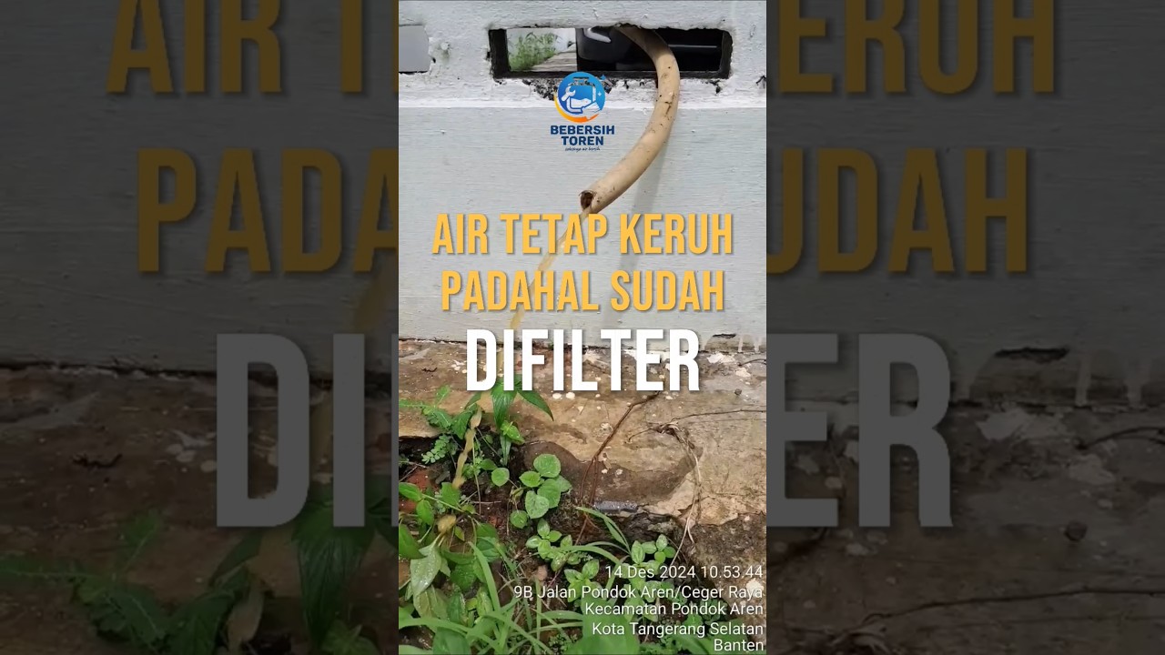 Air Tetap Keruh Padahal Sudah Difilter??? #air #filter
