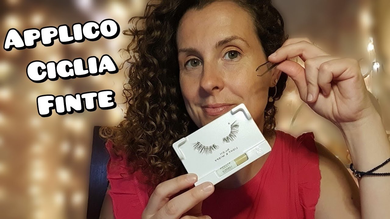 TI TRUCCO E APPLICO CIGLIA FINTE||ESTETISTA ROLEPLAY Asmr Ita