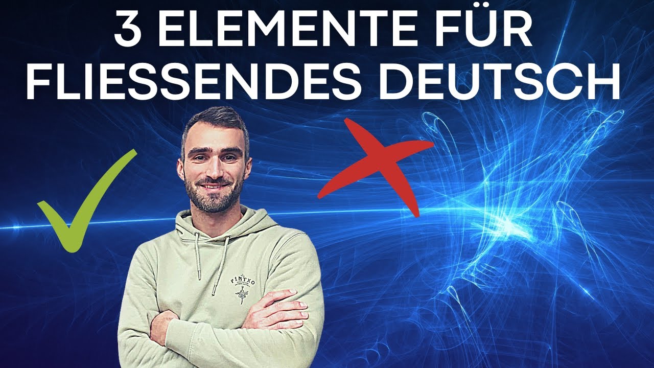 3 Elemente, um effektiv Deutsch zu lernen / Deutsche Sprache B1, B2, C1 / Deutsch Podcast