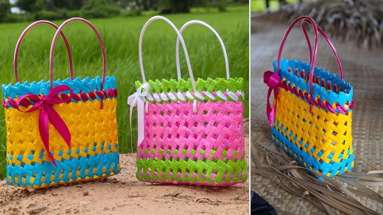 របៀបធ្វើកន្រ្តកពីទុយោឬបំពង់បឺត