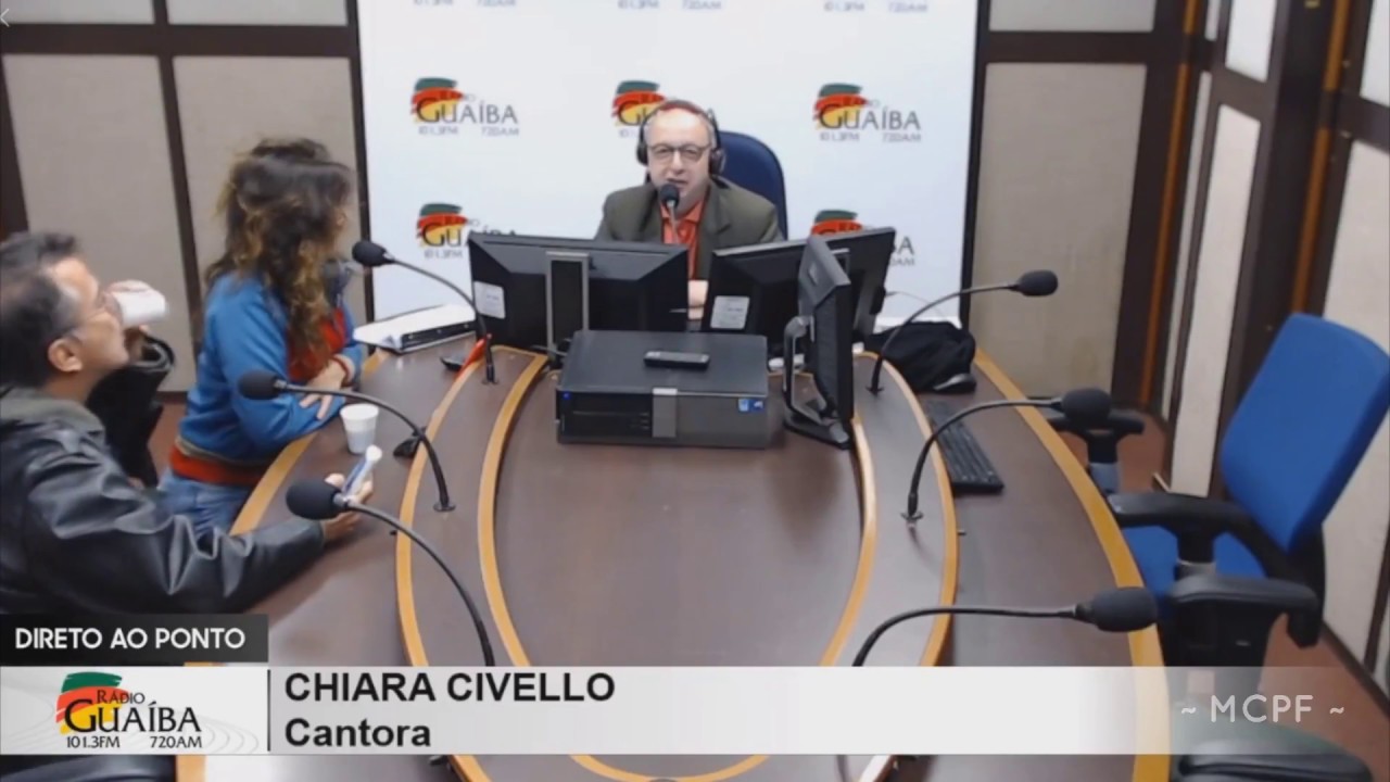 Chiara Civello - Entrevista Rádio Guaíba (14/06/2018)