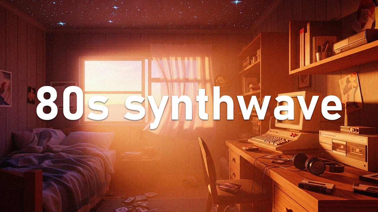1987 sunrise haze: the warm 80s childhood light - retrowave, synthwave, vaporwave, chillwave