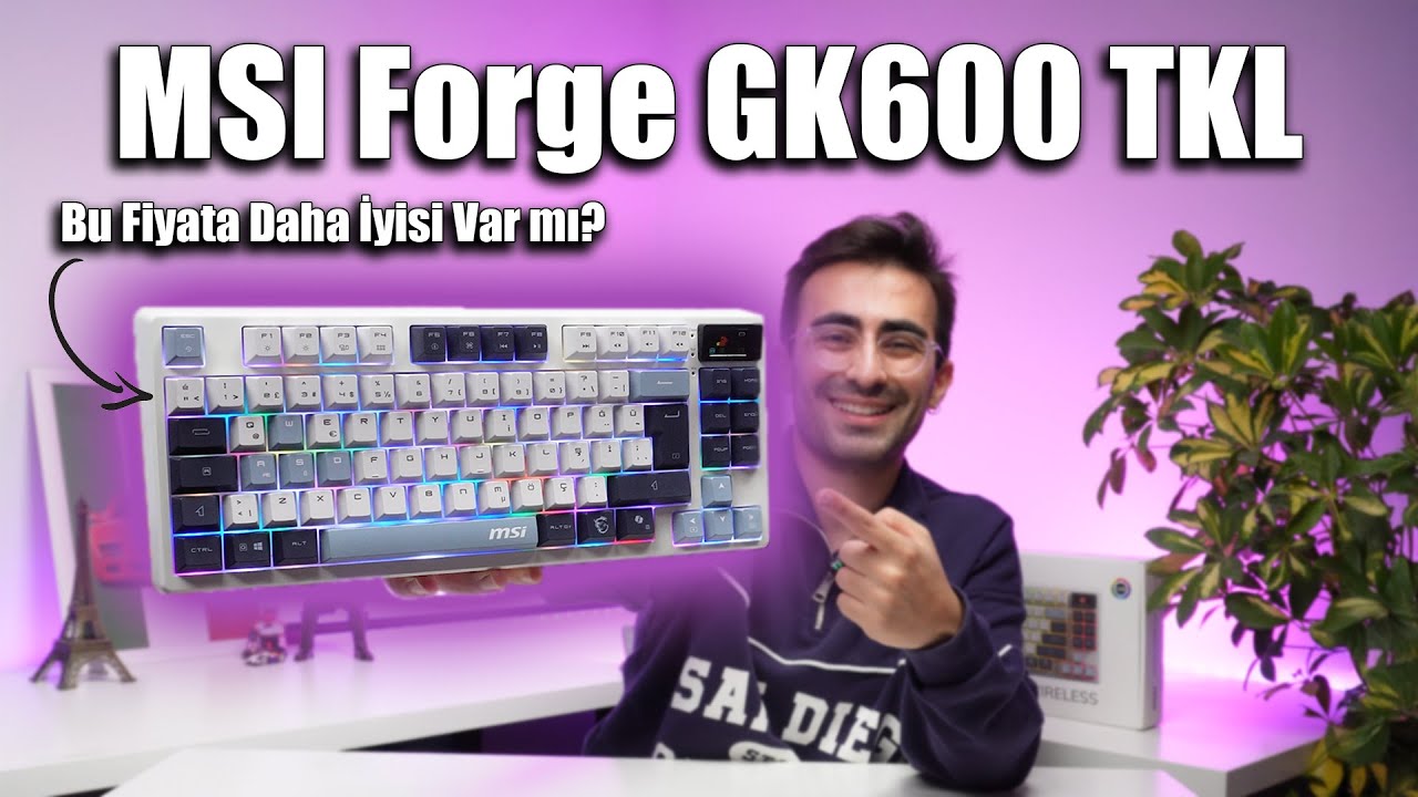 Bu Fiyata Daha İyisi Var mı? MSI Forge GK600 TKL Klavye İnceleme