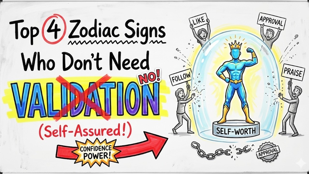 Top 4 Zodiac Signs Who Don’t Need Validation