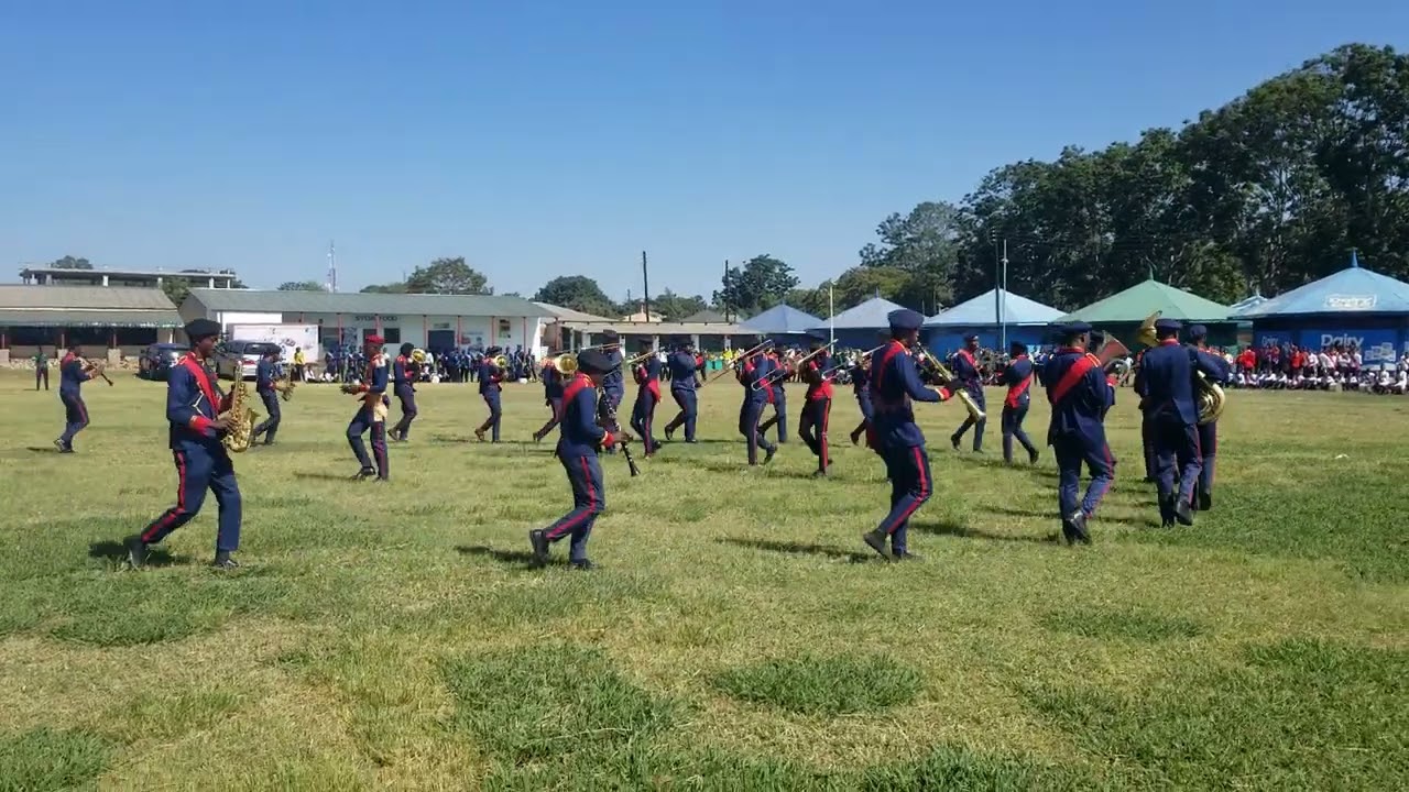 5th Lusaka Trinity Brass Band at the 2023 show grounds Auditions