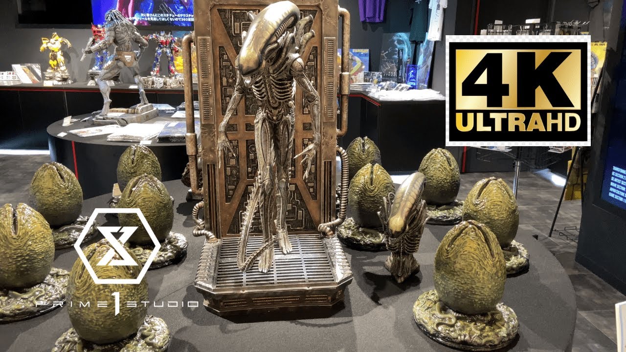 (4KHD) Prime 1 Studio Gallery Shop プライム１スタジオ新宿ギャラリーショップ (Alien, Predator, Batman, Transformers)