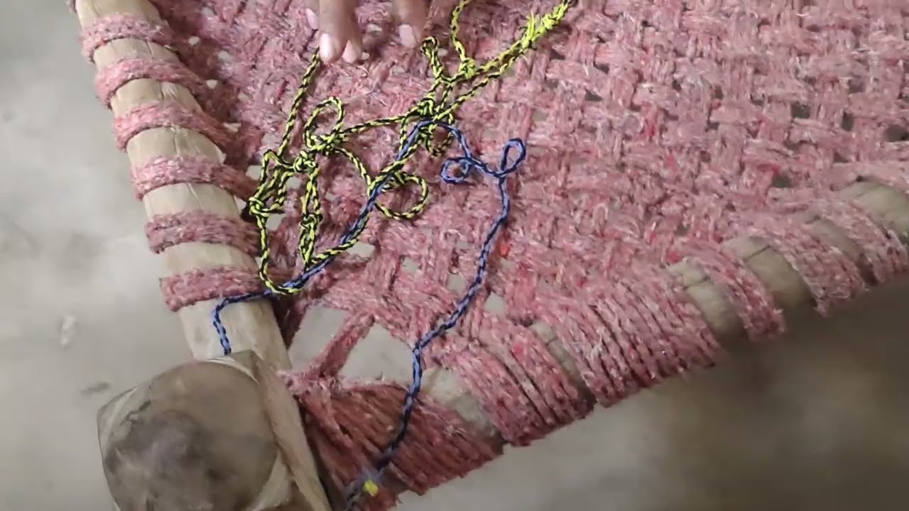 Jal kese banaya jata hy| jal banane ka trika| how to make net for fishing| how to make net for birds
