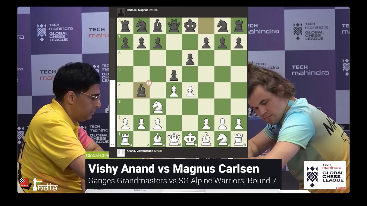 French Defense   - Winawer Variation | Magnus Carlsen vs Vishy Anand