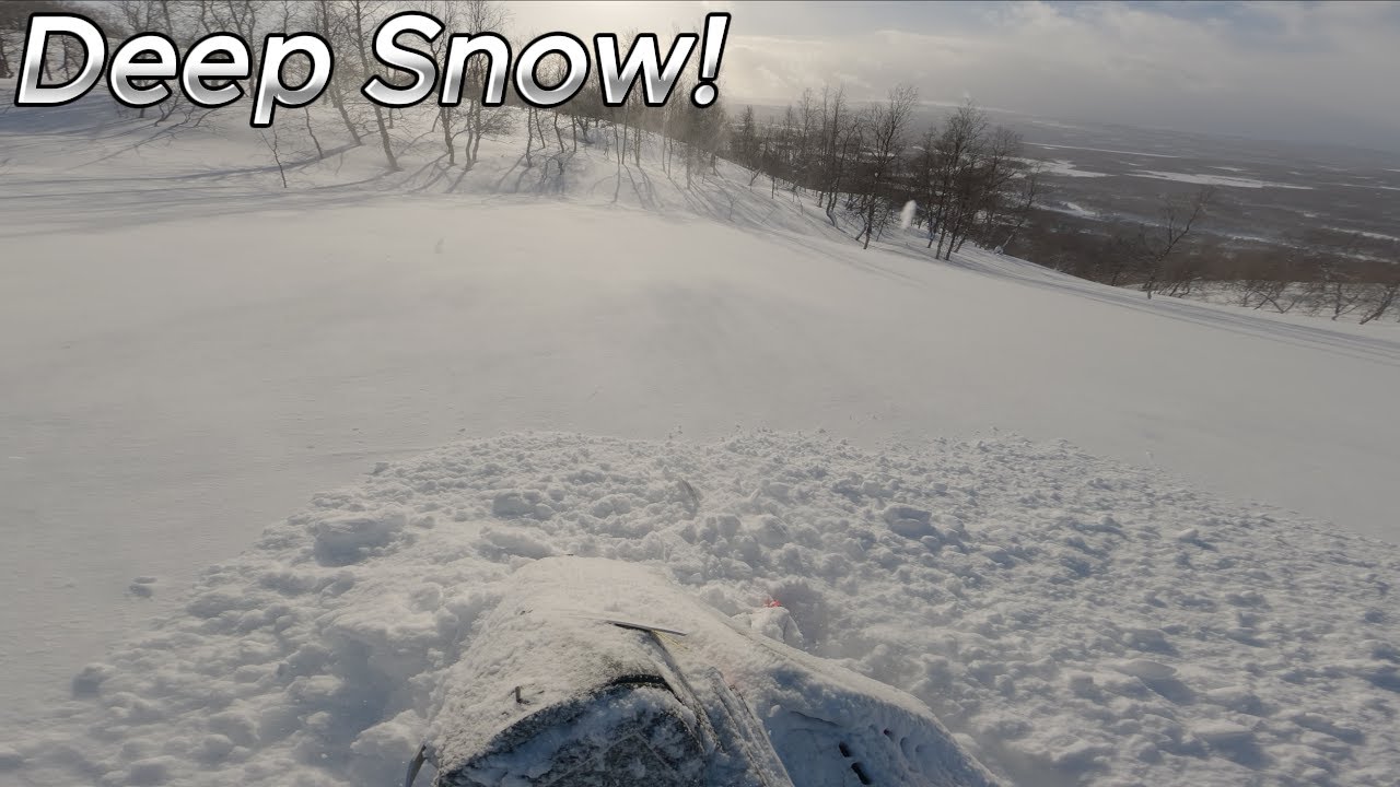 Polaris Khaos 9R 146 Blue Bird And Deep Snow!