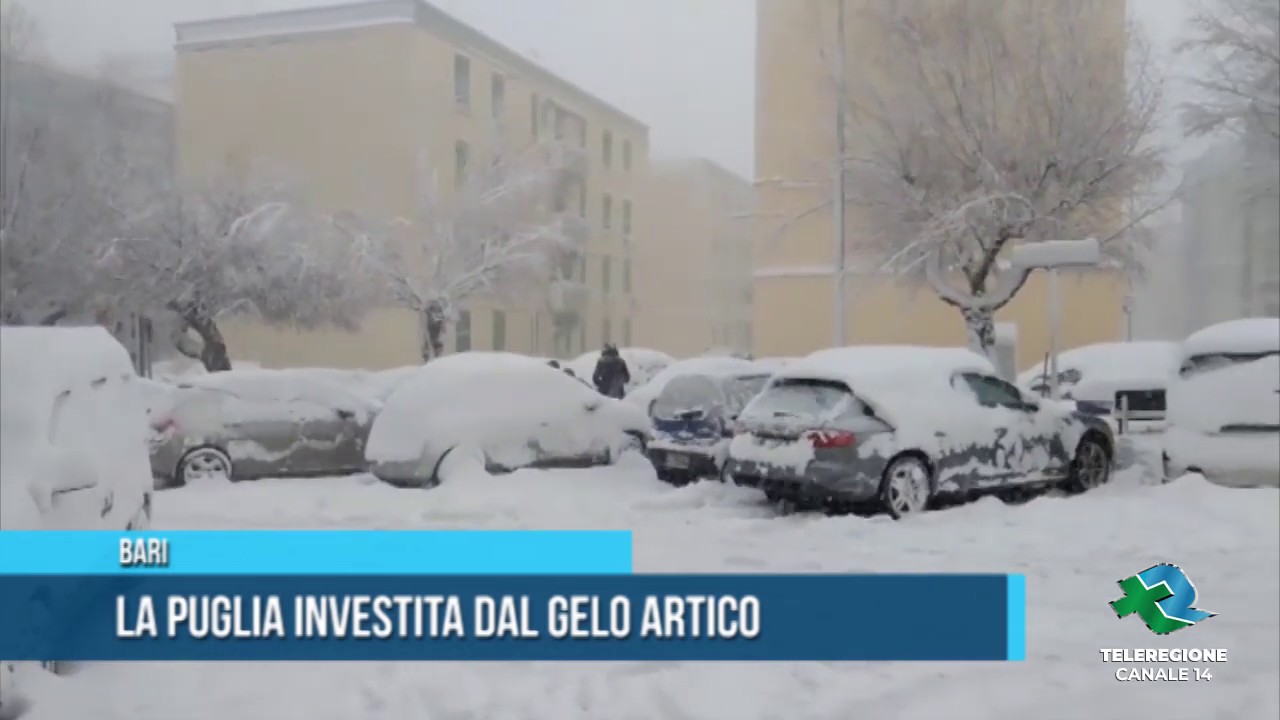 BARI | La Puglia investita dal gelo artico