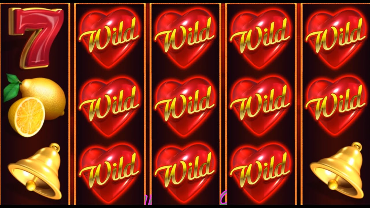 10 Burning Heart 2025 - EGT Slot - Pacanele - de 3x3Inimi(Wild-uri), Septari 4 Bucati 7777 si Plati
