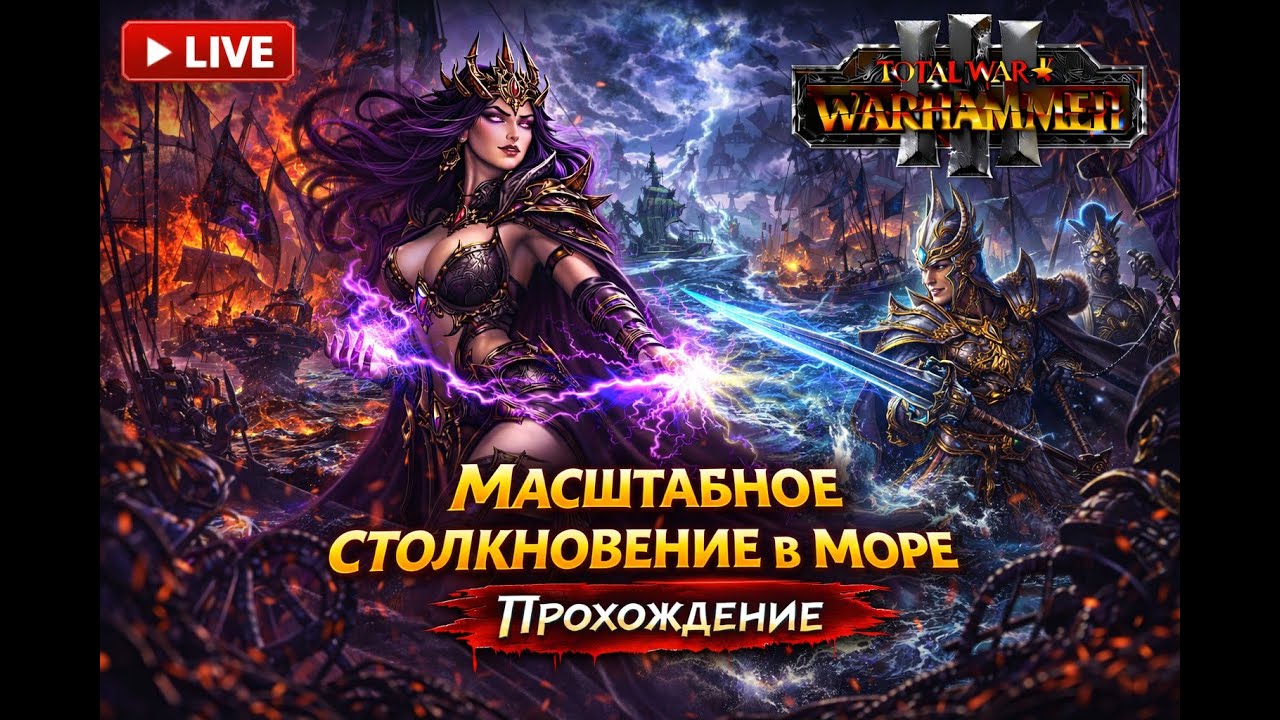 Начинаем наступление | Total War: Warhammer III #11
