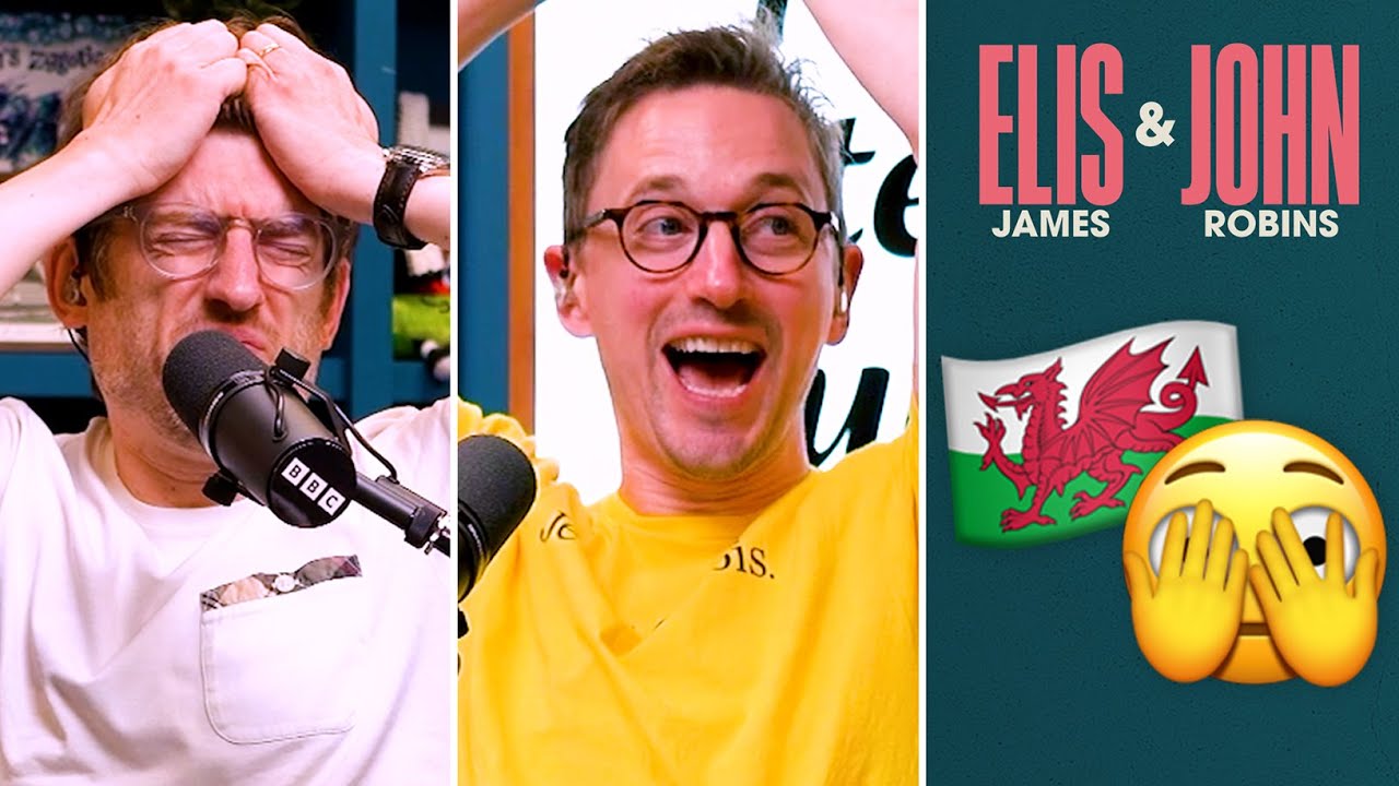 A Nail Biting Cymru Connection: Elis' Strategy Praised By John And Dave | Elis James and John Robins