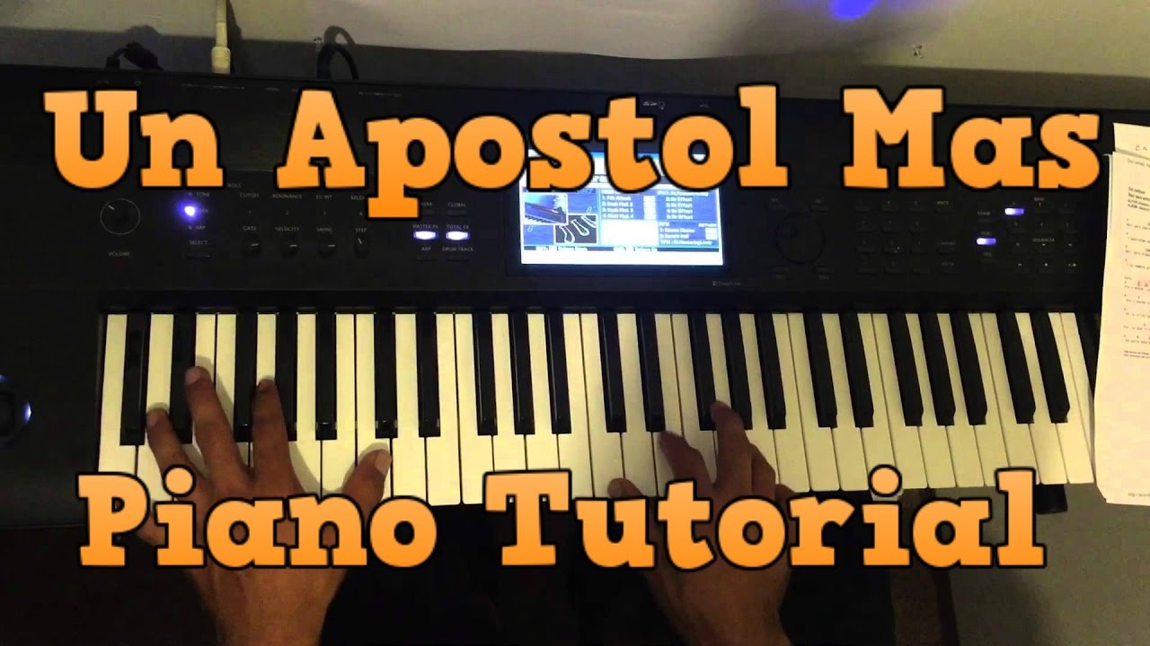 Un Apostol Mas-Enrique Guzman-Piano Tutorial