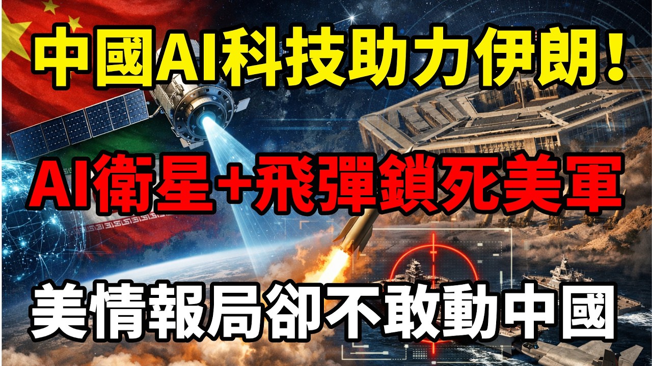 中國暗中助力伊朗！ AI衛星圖像+飛彈鎖定美軍，美國情報局急跳腳，卻拿中國沒辦法！#川普 #中国 #伊朗局势 #地缘政治 #大国博弈 #中美博弈