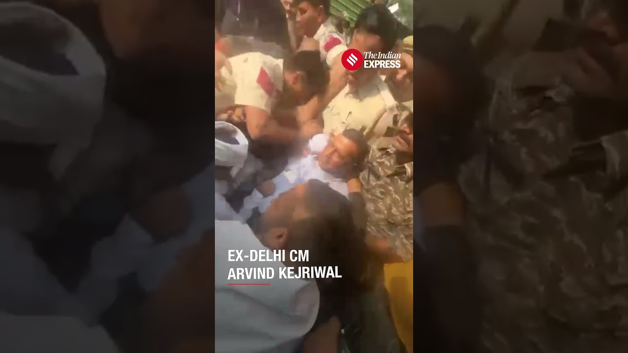 Arvind Kejriwal Detained During Delhi Protest Against Chief Election Commissioner Gyanesh Kumar