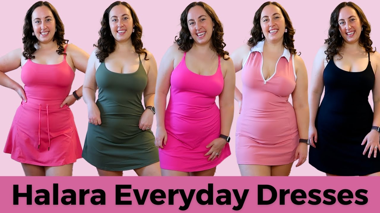 Huge Halara Wannabe Dress Try On Haul | Honest Review