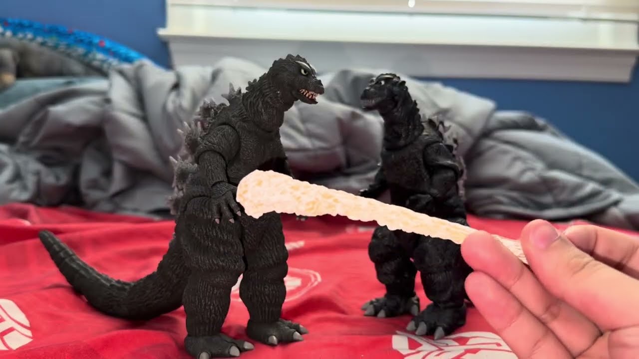 NECA 6 inch Godzilla 1954 + Godzilla 1964 | Double Figure Review