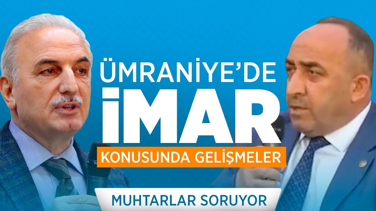 Ümraniye’de İmar Konusundaki Gelişmeler Neler? İmarlar İptal Mi Edildi? | Ümraniye Belediyesi