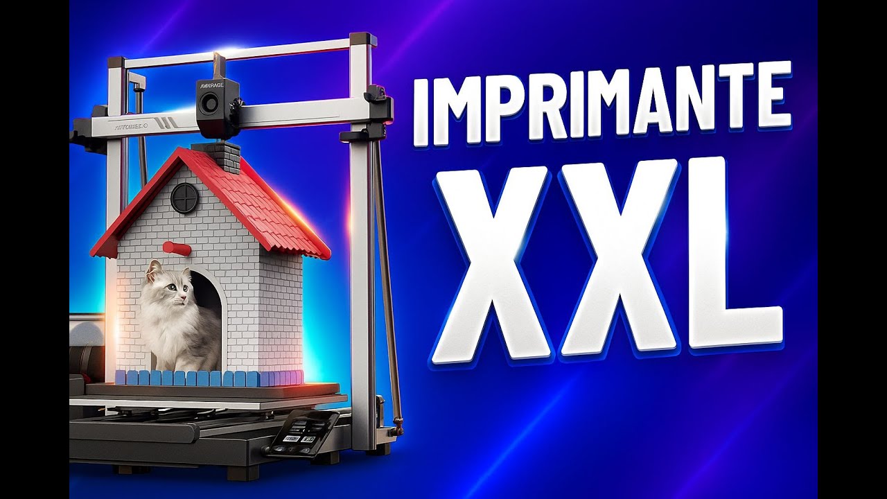 🔥 IMPRESSION XXL / taille réelle ! Anycubic Kobra 3 Max – Test & Review complète 🔥