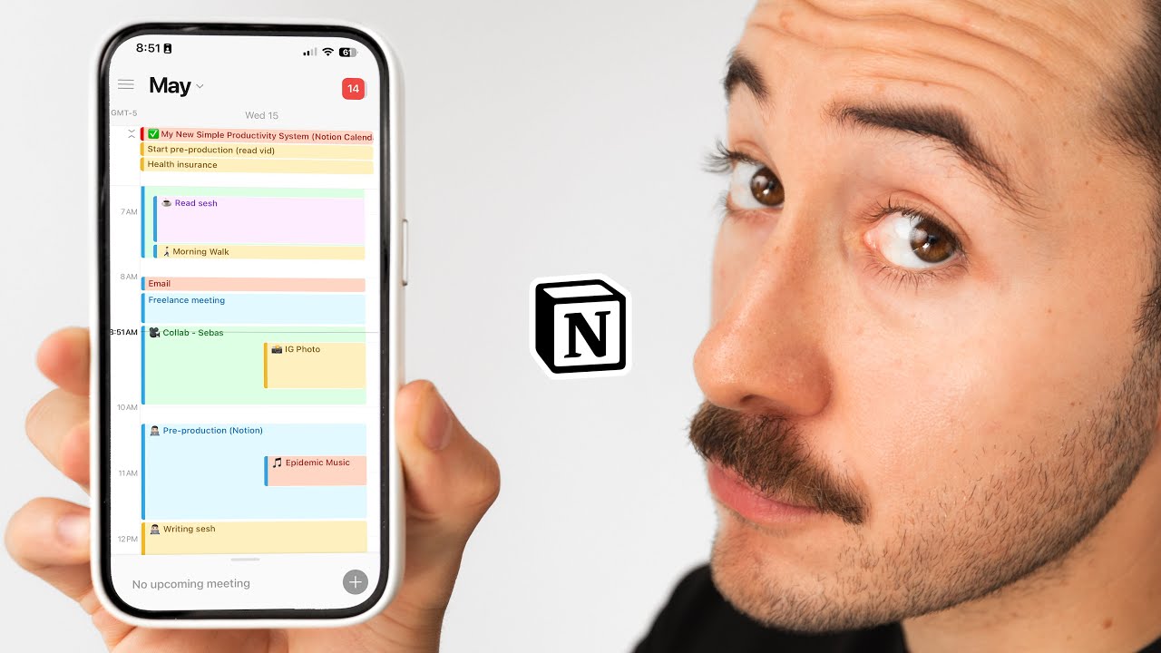 The Best Way to Organize Your Days (Notion Calendar)