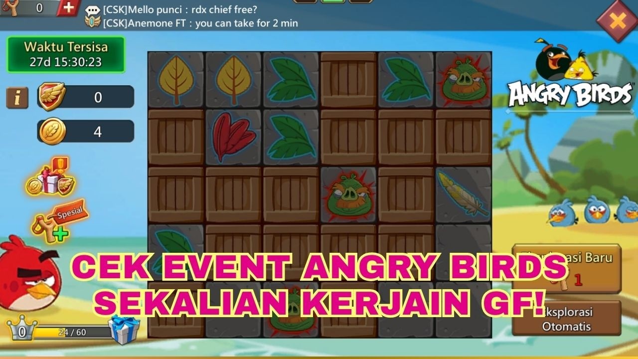 LIVE Lords Mobile - Angry Birds Event!
