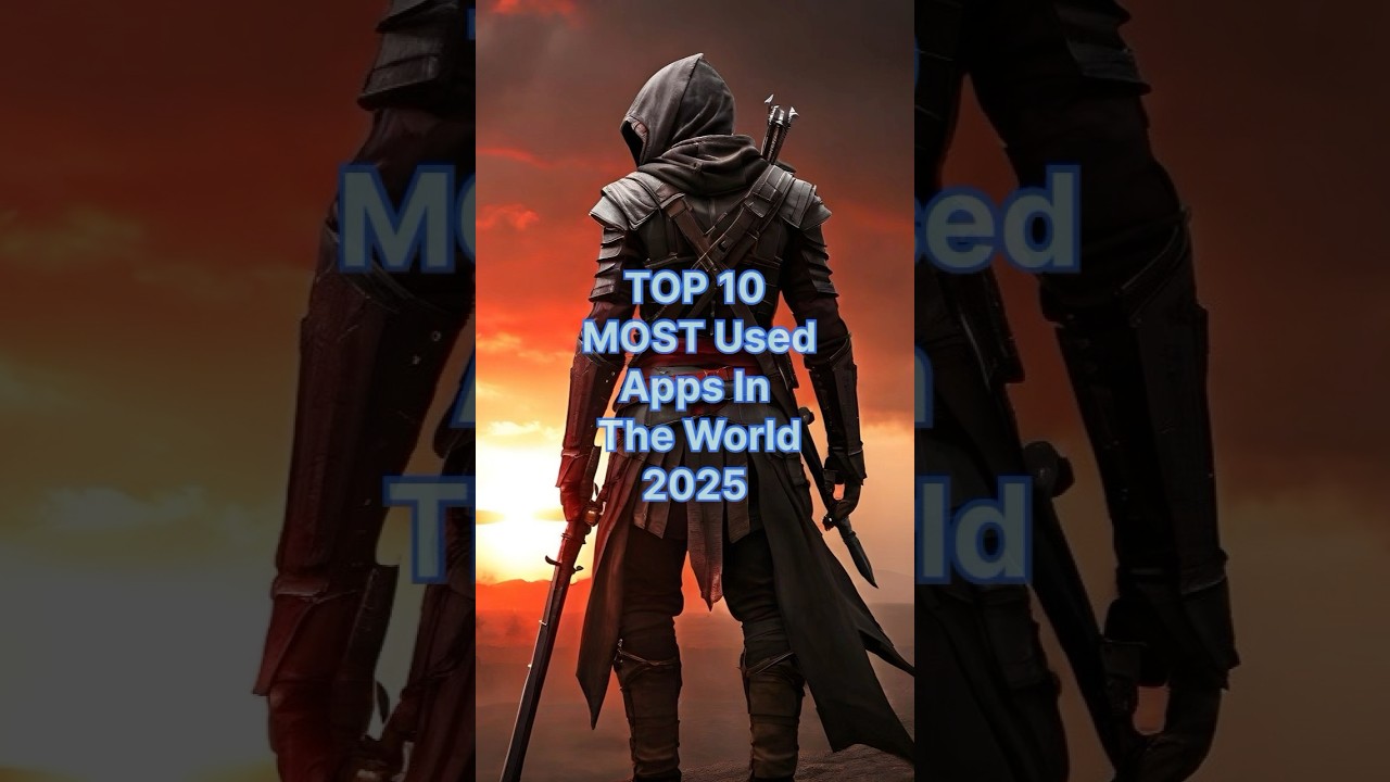 Top 10 Most Used Apps In The World (2025)