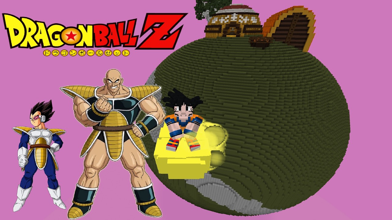KAIOKEN!!! Defeating Vegeta and Nappa In Dragon Mine Z Ep 6