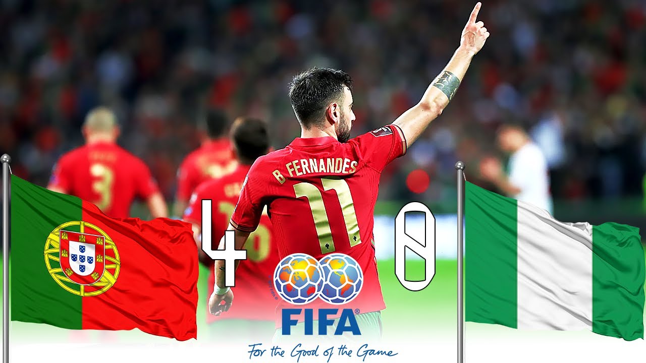 RESUMEN PORTUGAL VS NIGERIA 4-0