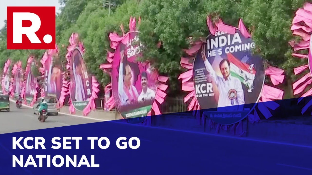 Kumaraswamy & Other JDS Leaders Attend TRS General Body Meet As KCR Eyes National Presence