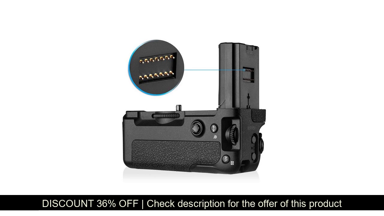 BEST Vg-C3Em Battery Grip Replacement For Sony Alpha A9 A7Iii A7Riii Digital Slr Camera Work With 1