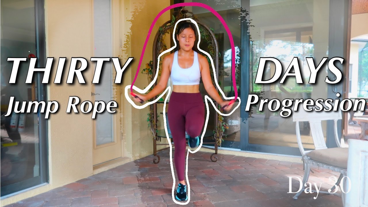 I did 1000 Jump Ropes EVERYDAY for 30 Days (TRANSFORMATION)