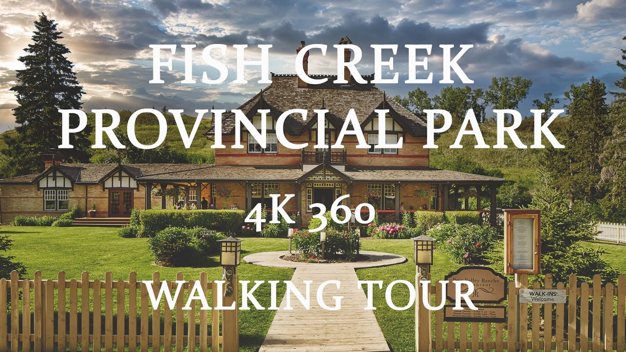 Fish Creek Provincial Park, Calgary, Alberta | 4k Walking Tour with Insta 30 X3