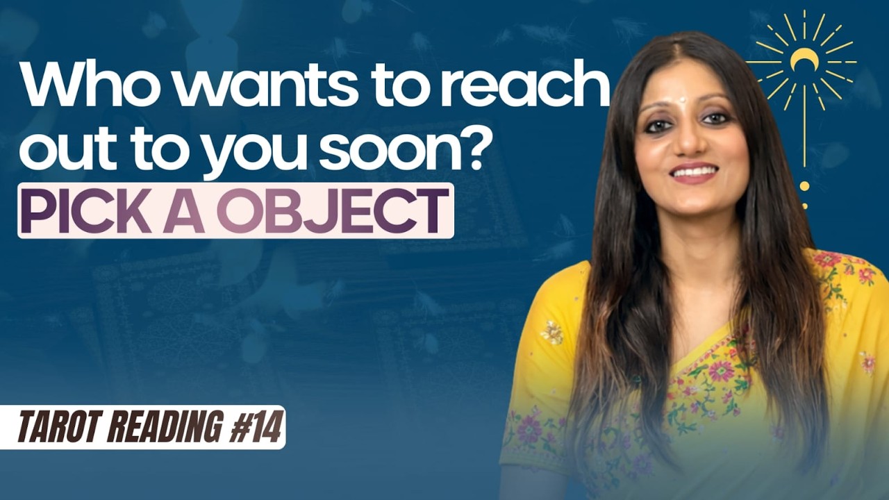 A Message Is Coming… From Who? 👁️ | Pick A Object | Riddika Panchal #tarotreading #spiritualguidance
